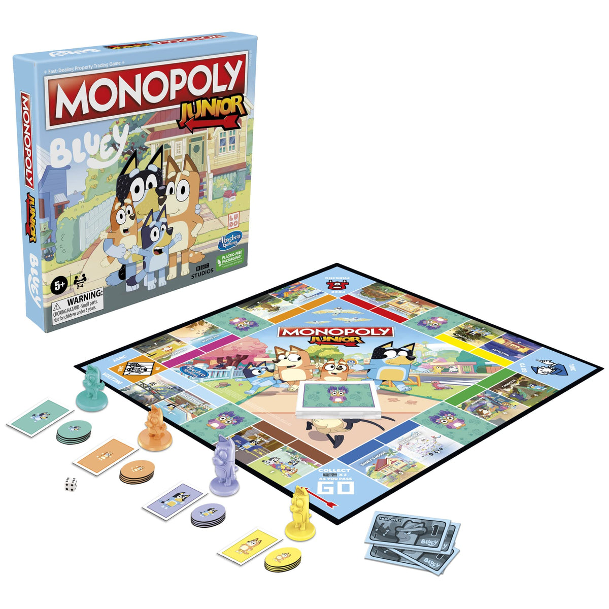 Bluey Monopoly Junior Board Game — Special Edition