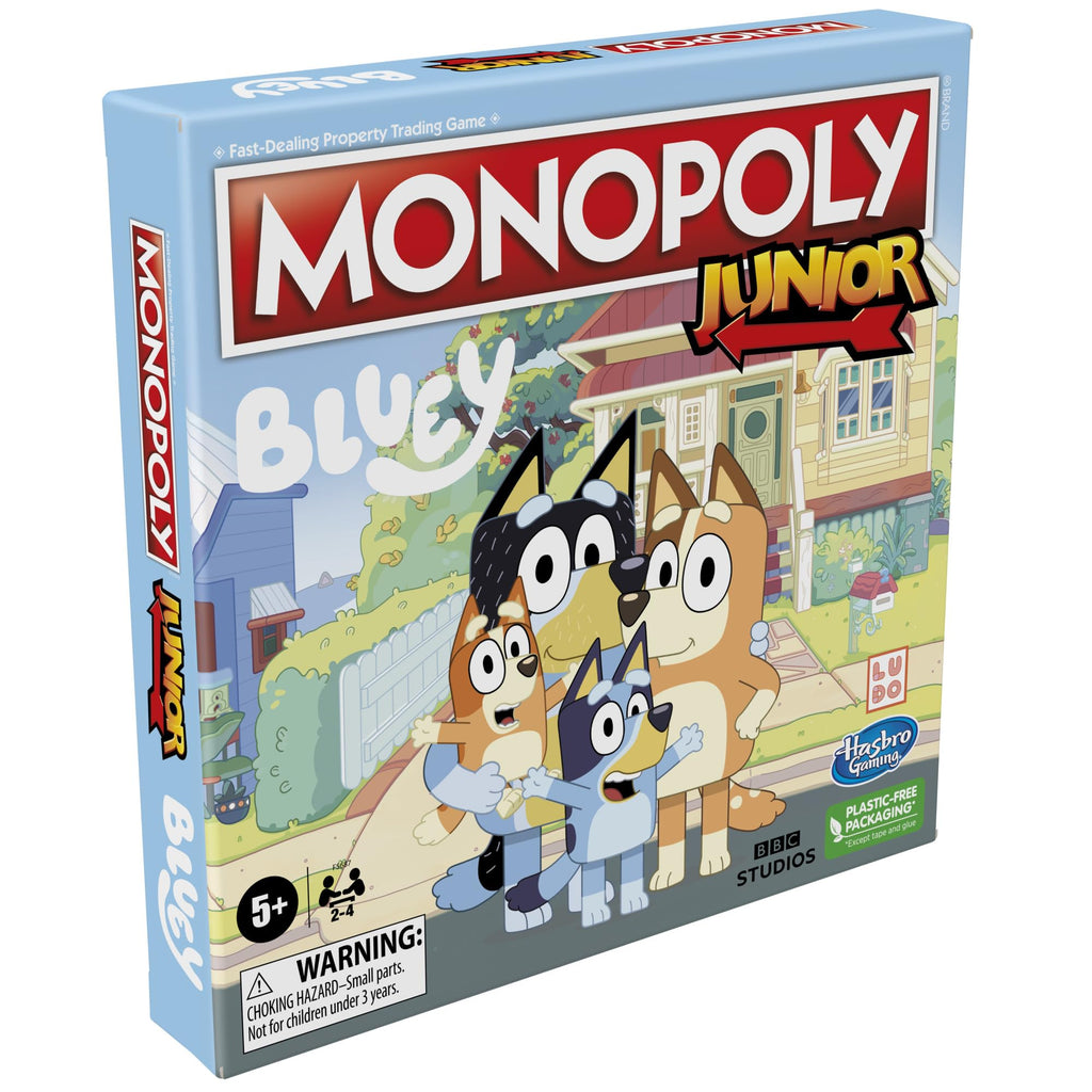 Bluey Monopoly Junior Board Game — Special Edition