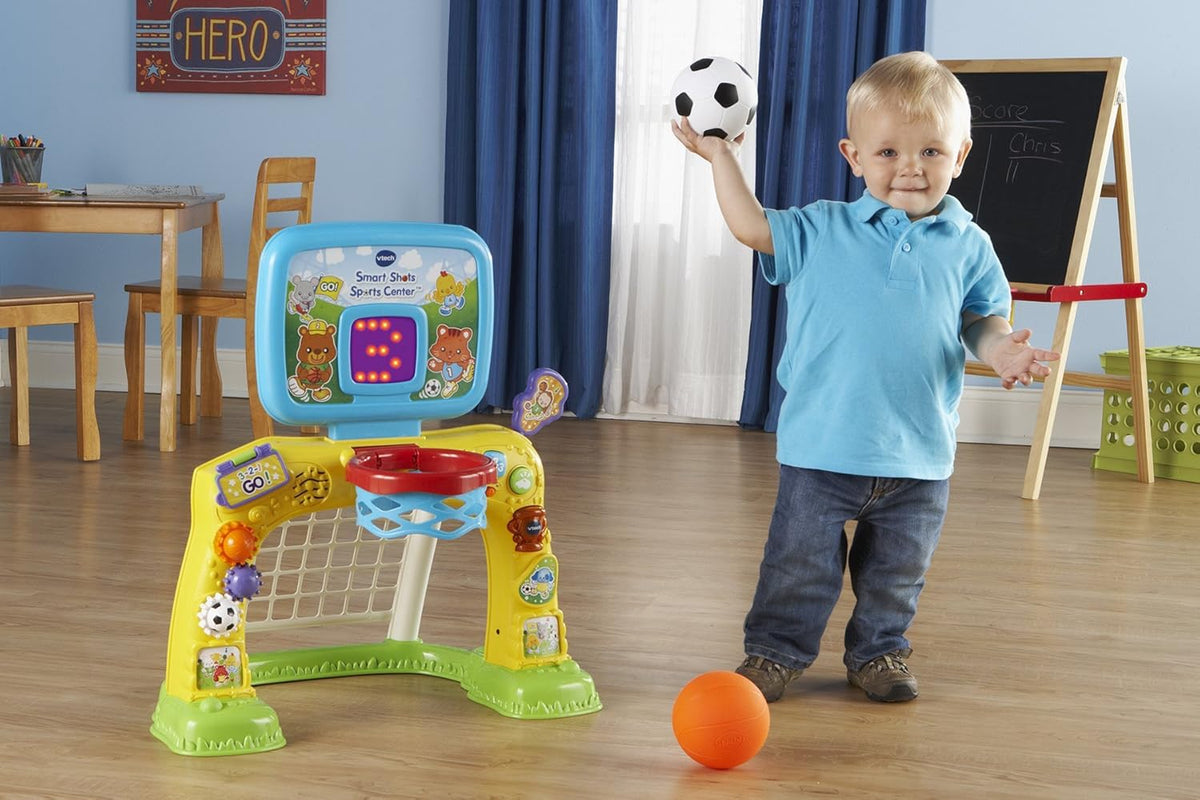 Future Hoop Masters Junior Basketball & Football Set