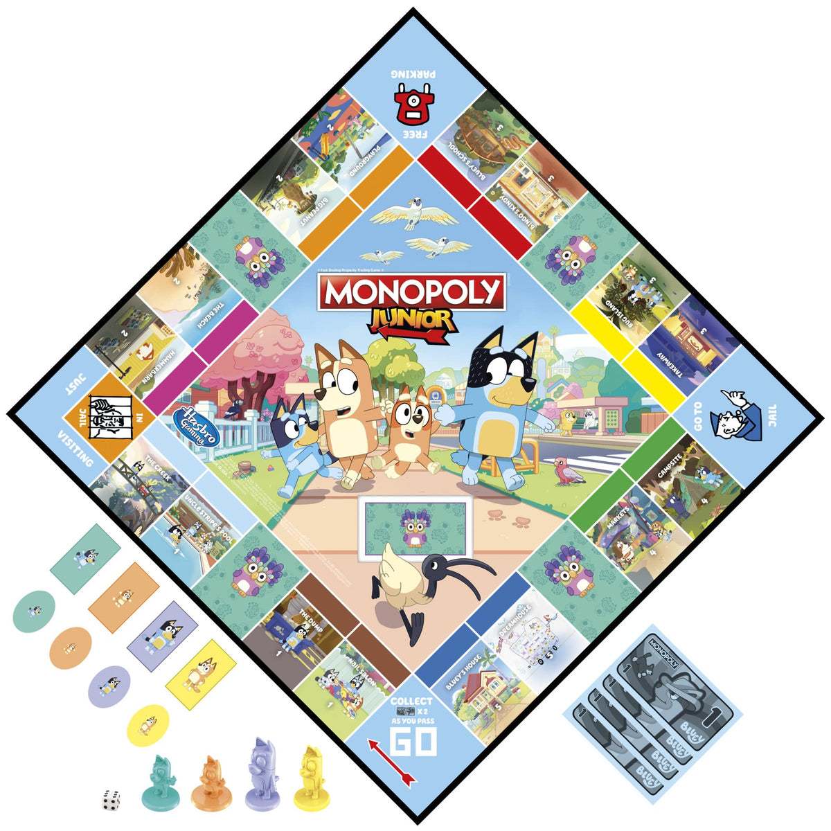 Bluey Monopoly Junior Board Game — Special Edition
