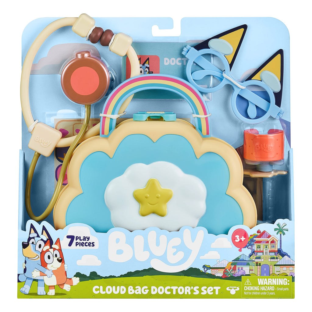 Doctor Bluey Check-Up Bag Set