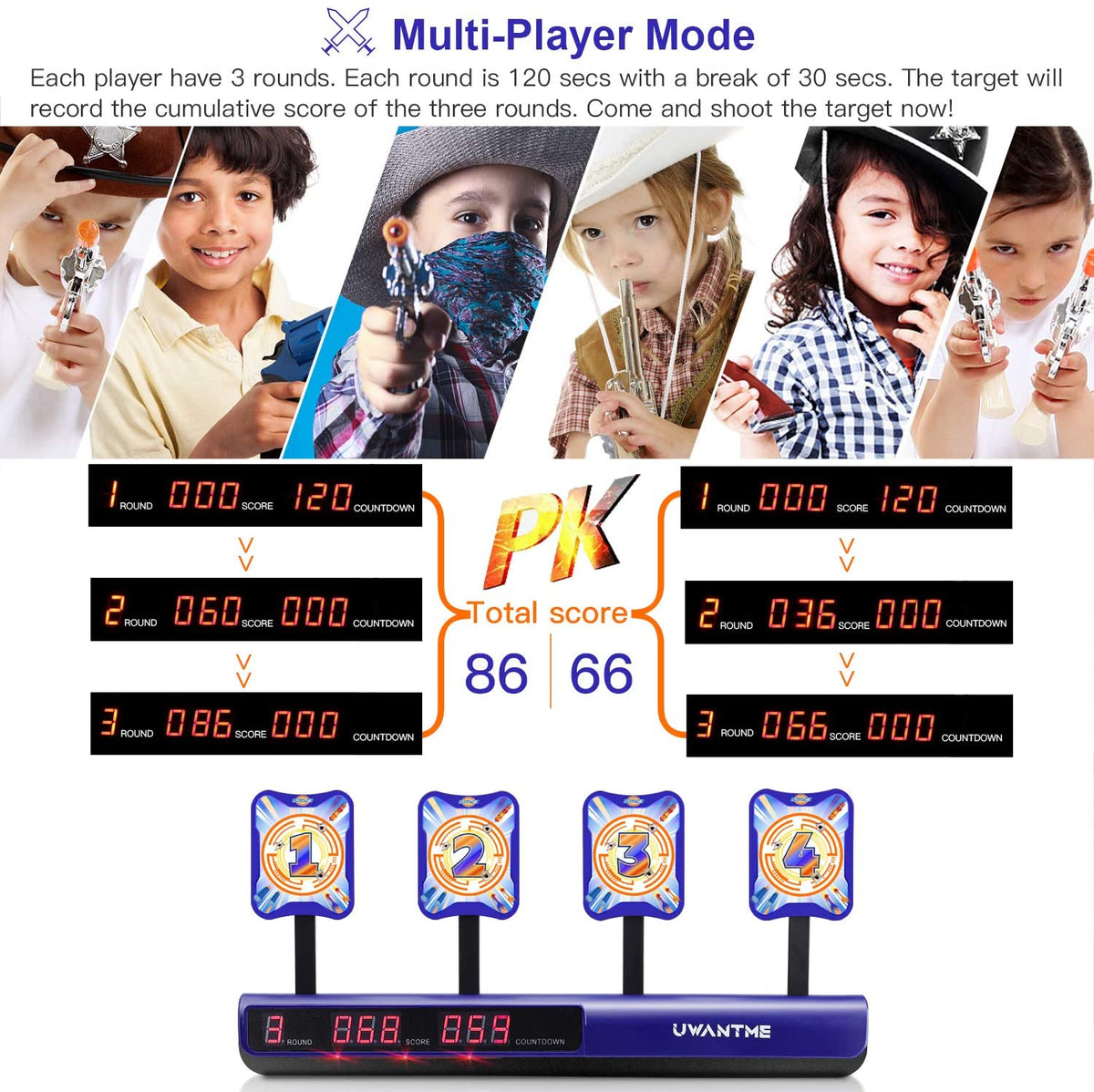 Target Masters Electronic Target Challenge Game