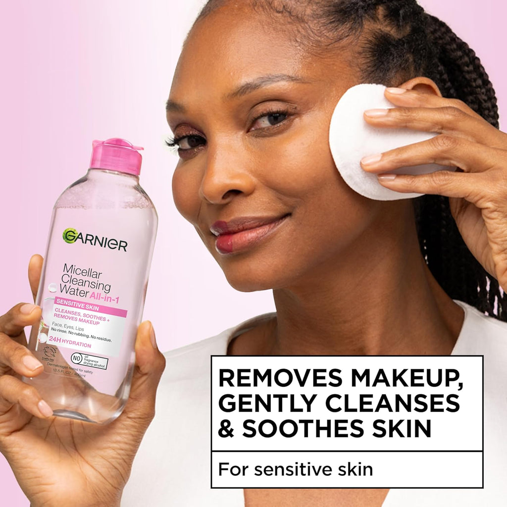 Garnier All-in-1 Micellar Cleansing Water, 3.4 fl oz