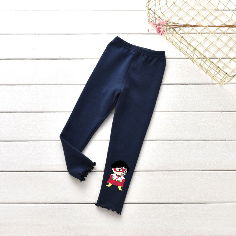 Ryan Toys Review Ruffle-Trim Leggings