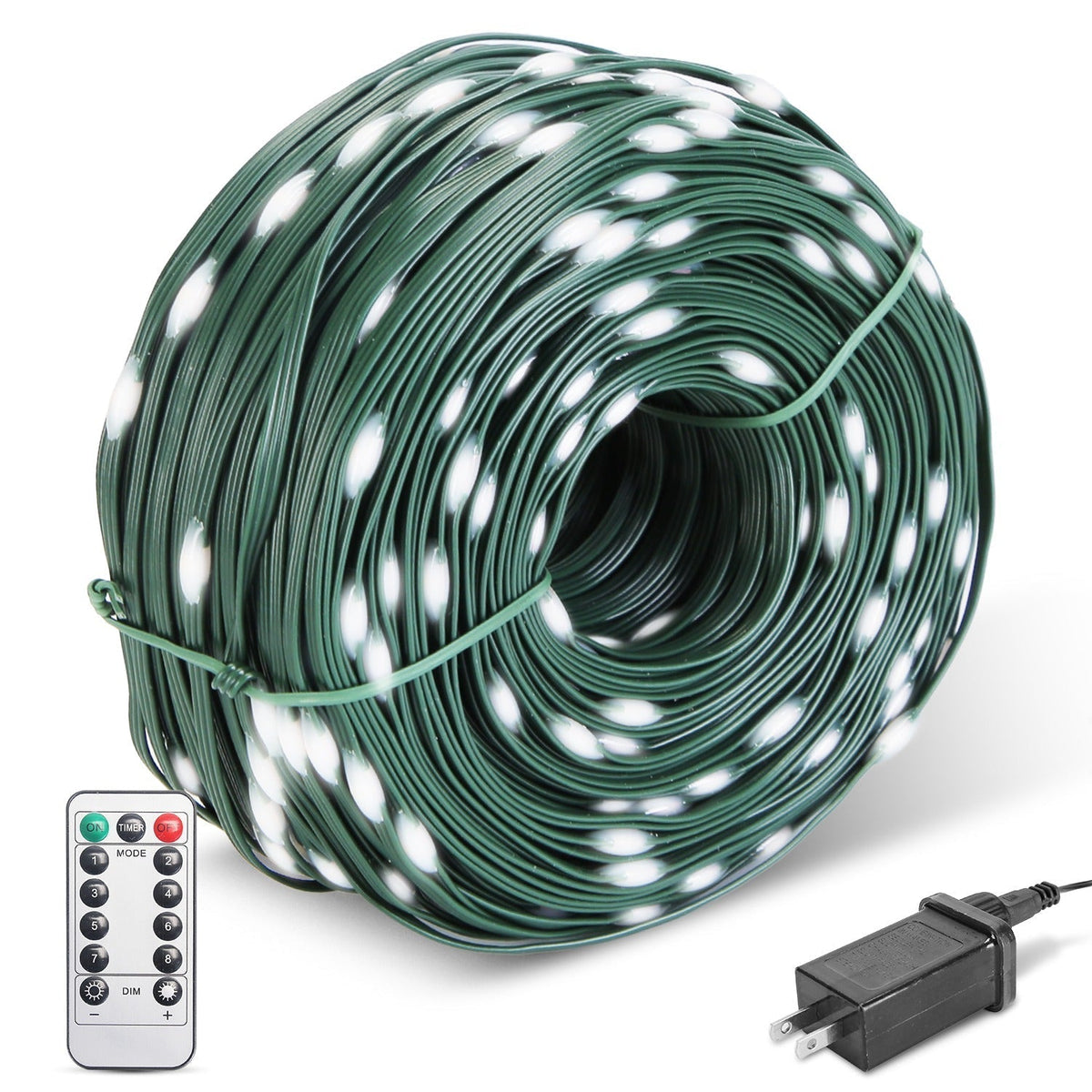 330-Foot Outdoor Christmas String Lights – 1000 LEDs