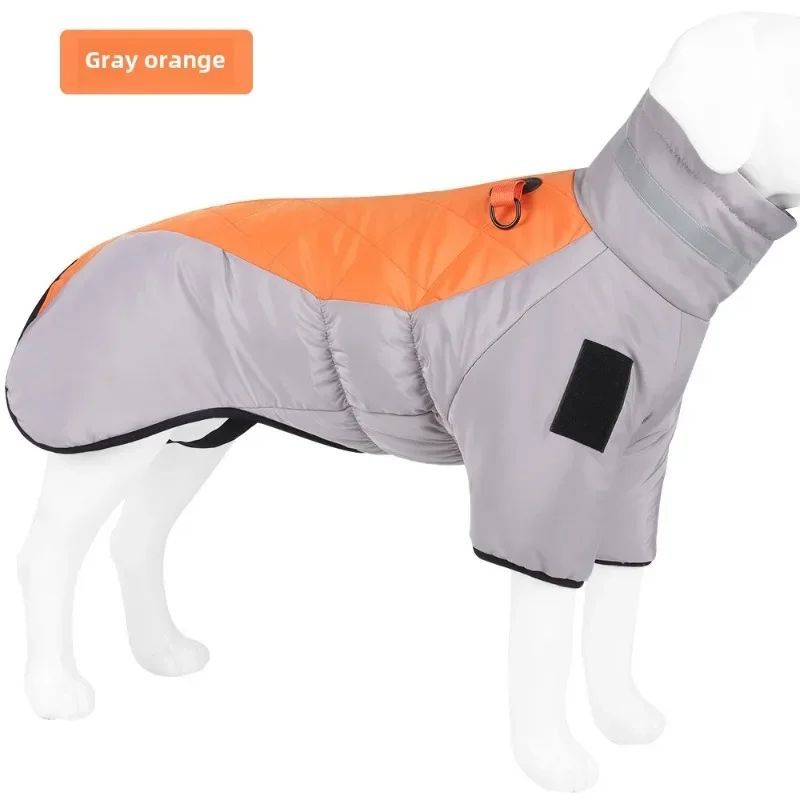 Reflective Waterproof Winter Dog Jacket for Large Breeds
