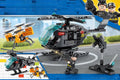 Mil-Blox Police SWAT Helicopter & Drone Set