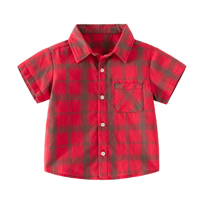 Kids’ Short-Sleeve Collared Shirt
