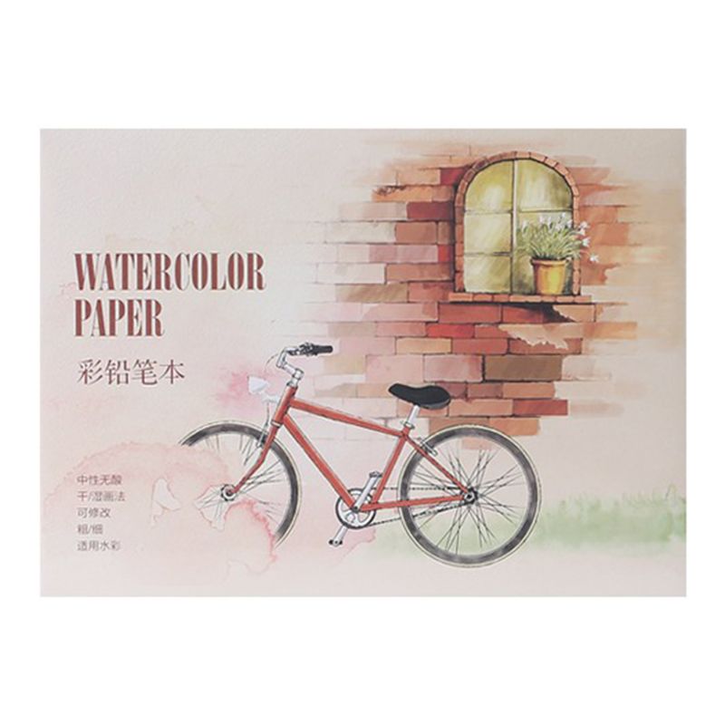 Watercolor Sketchbook, 12 Sheets — A5/A6