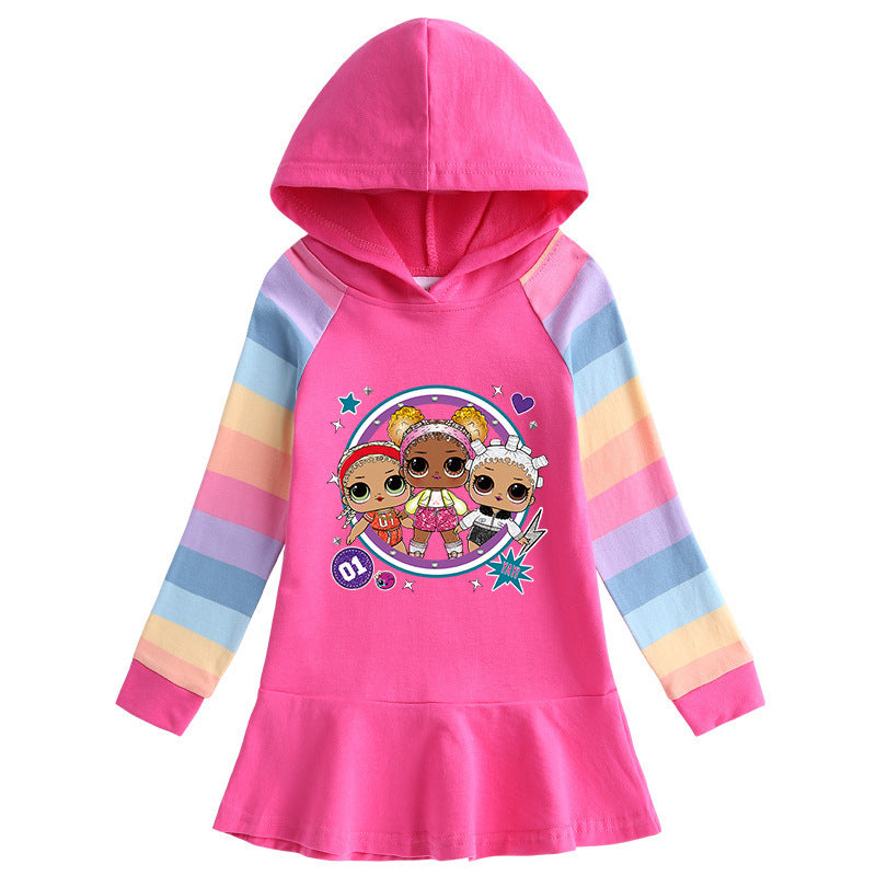 Girls’ Long-Sleeve LOL Surprise Dress