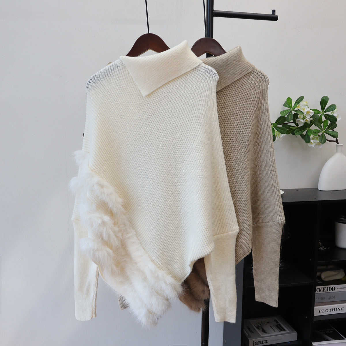 Relaxed Turtleneck Sweater