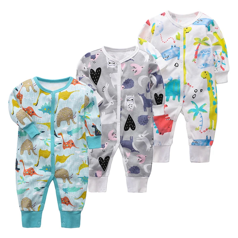 Baby Long-Sleeve Zip-Up Footed Sleeper