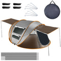 5–8-Person Pop-Up Camping Tent with Mosquito Mesh Windows