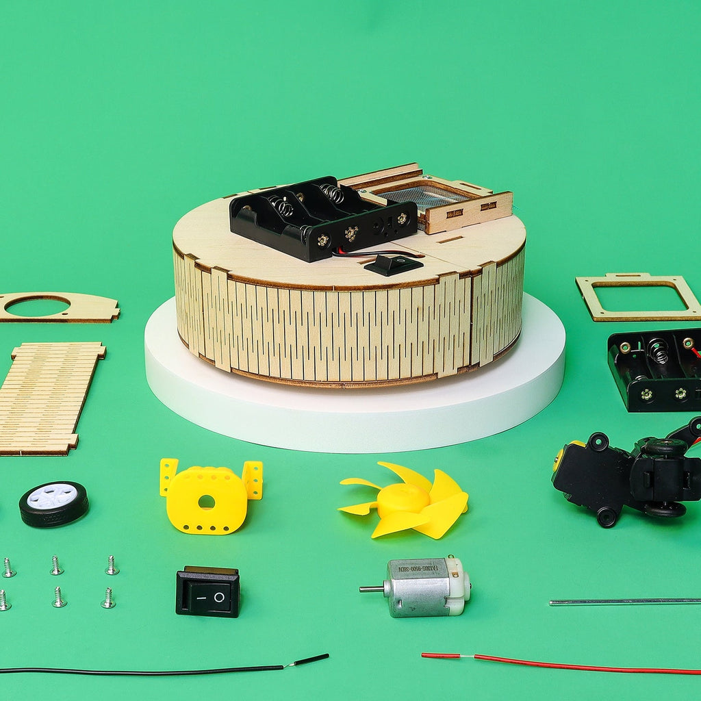 DIY Mini Robot Vacuum – STEM Robotics Kit