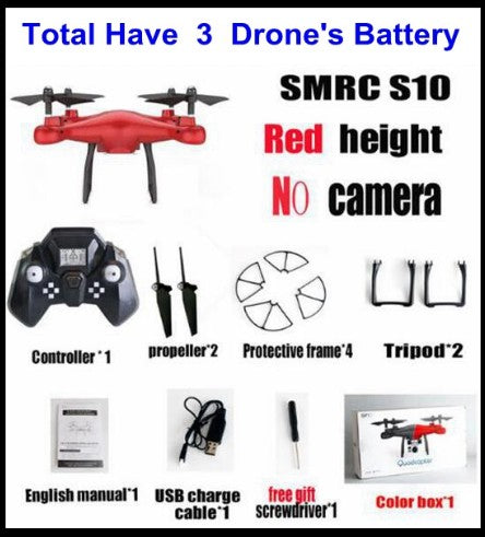 S10 SMRC FPV Quadcopter Drone with 2MP Wi-Fi Camera