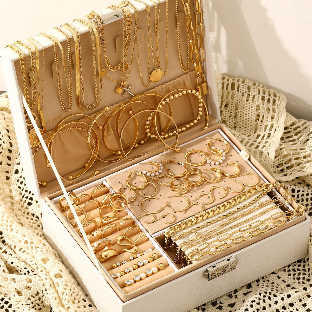 68-Piece Fashion Jewelry Gift Collection