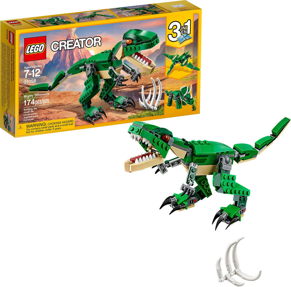 Build-It-Yourself 3-in-1 Dinosaur Set