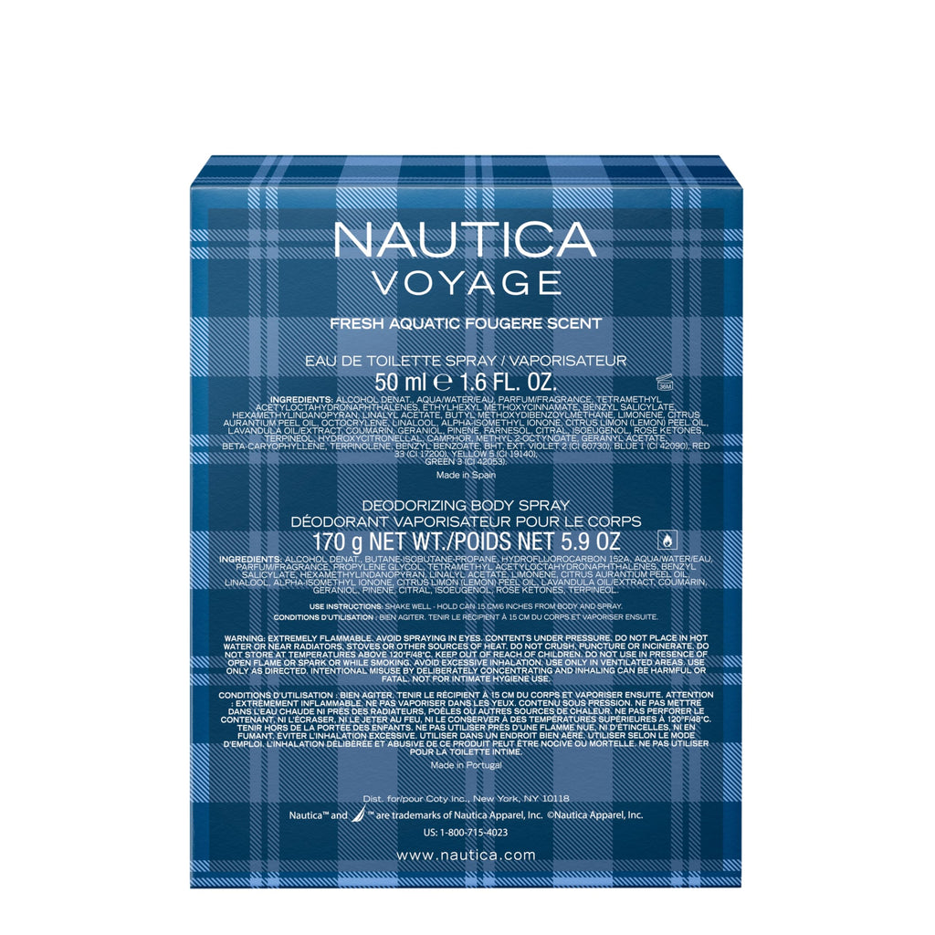 Nautica Voyage Eau de Toilette, 3.3 fl oz