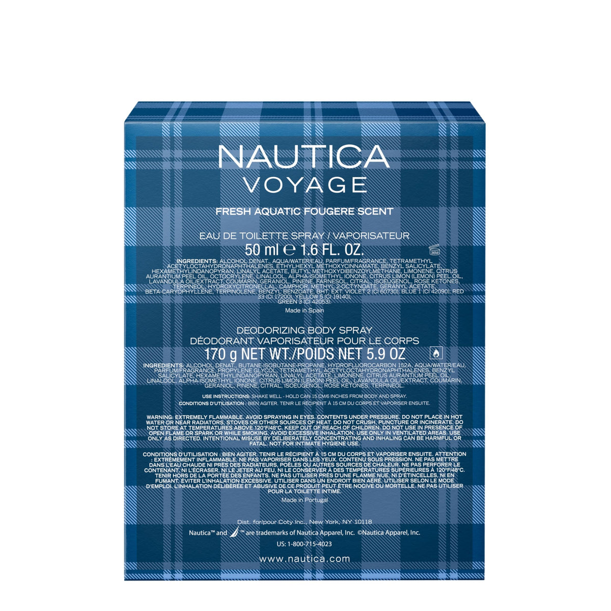 Nautica Voyage Eau de Toilette, 3.3 fl oz