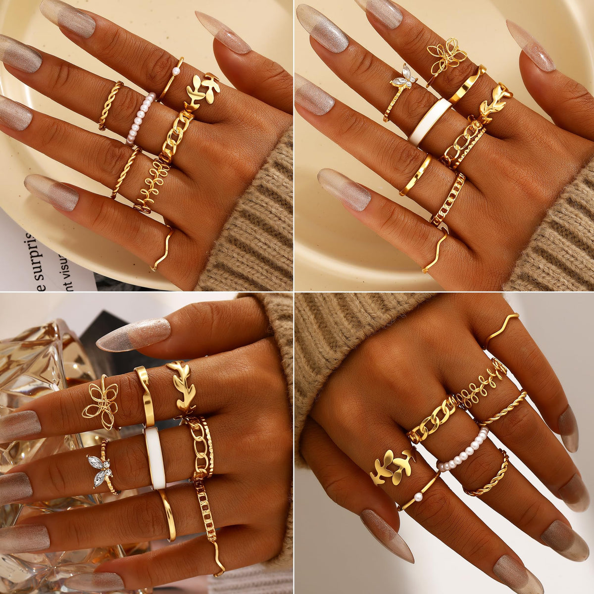 68-Piece Fashion Jewelry Gift Collection