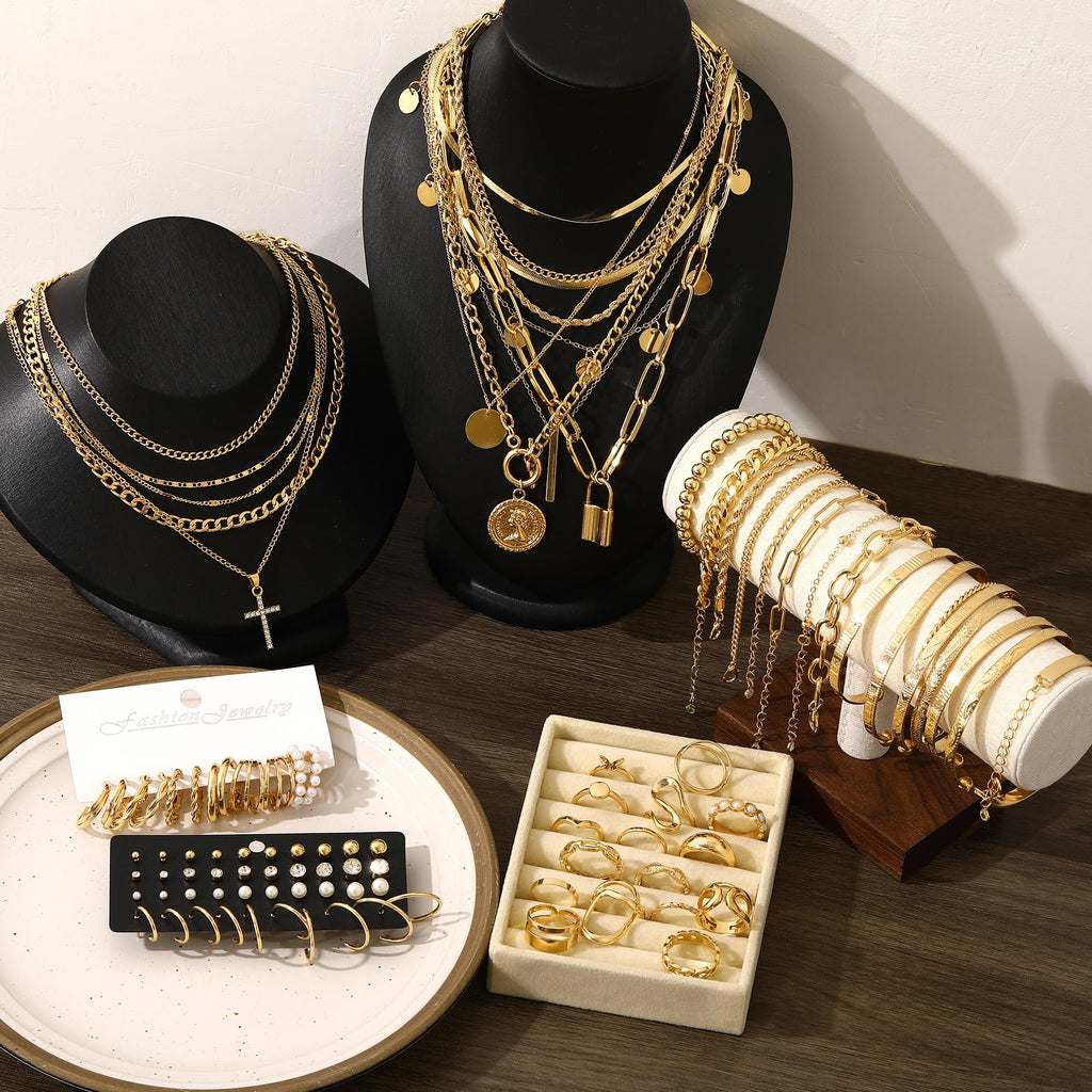 68-Piece Fashion Jewelry Gift Collection