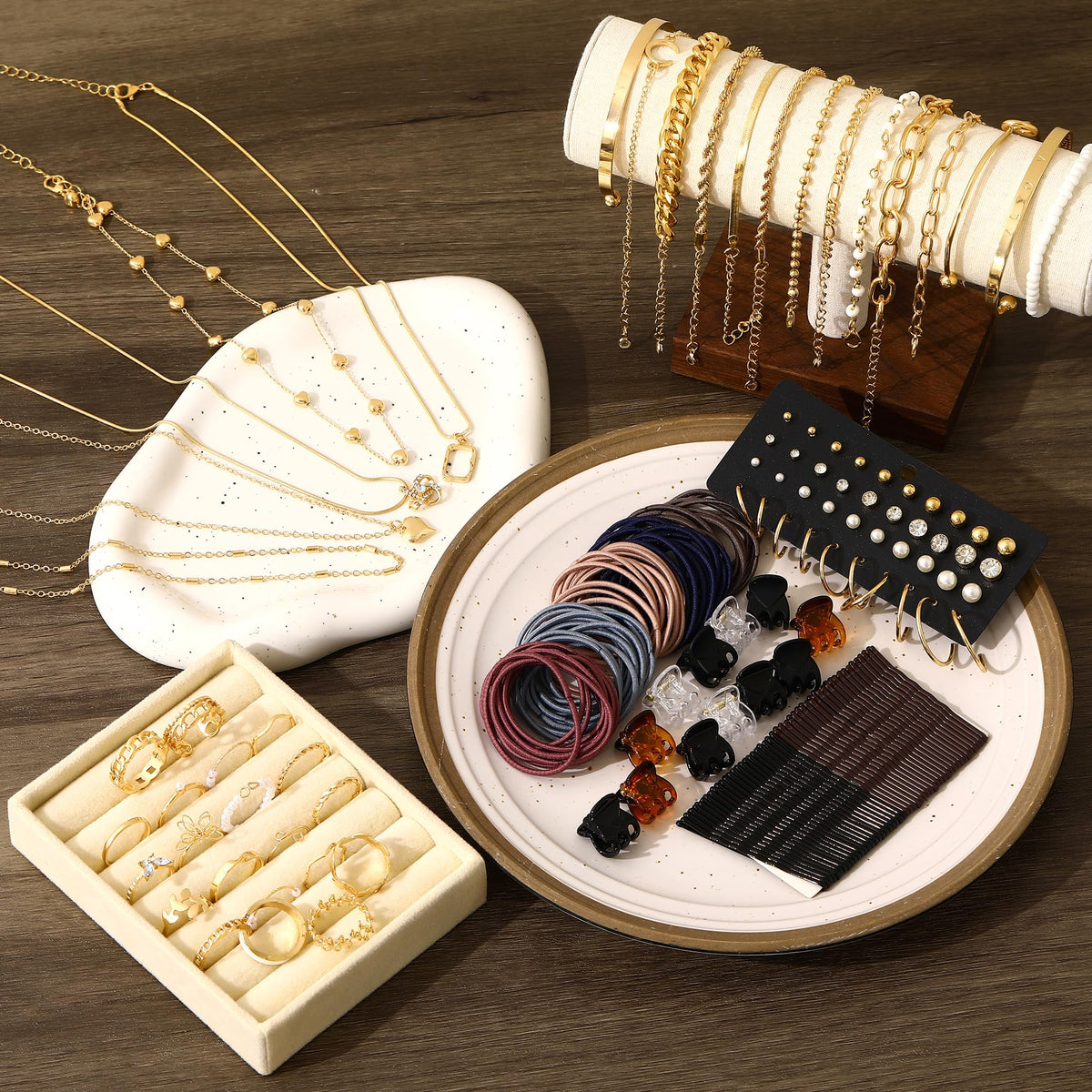 68-Piece Fashion Jewelry Gift Collection