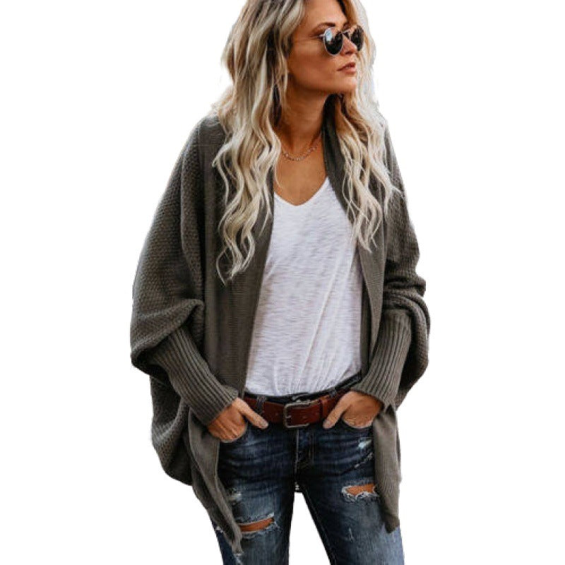 Women's Oversized Knit Cardigan Coat