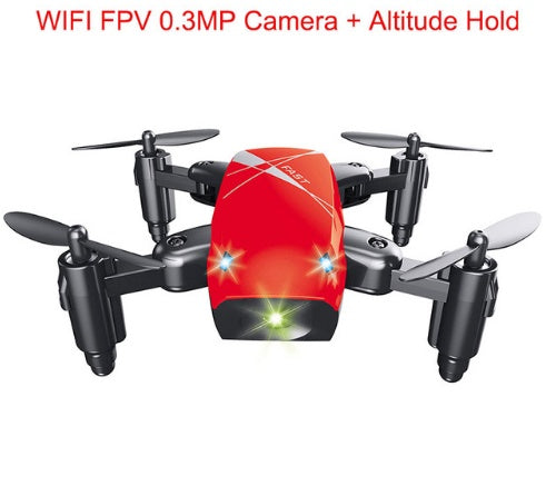 S9HW Foldable Wi-Fi Camera Drone — Remote-Control Quadcopter