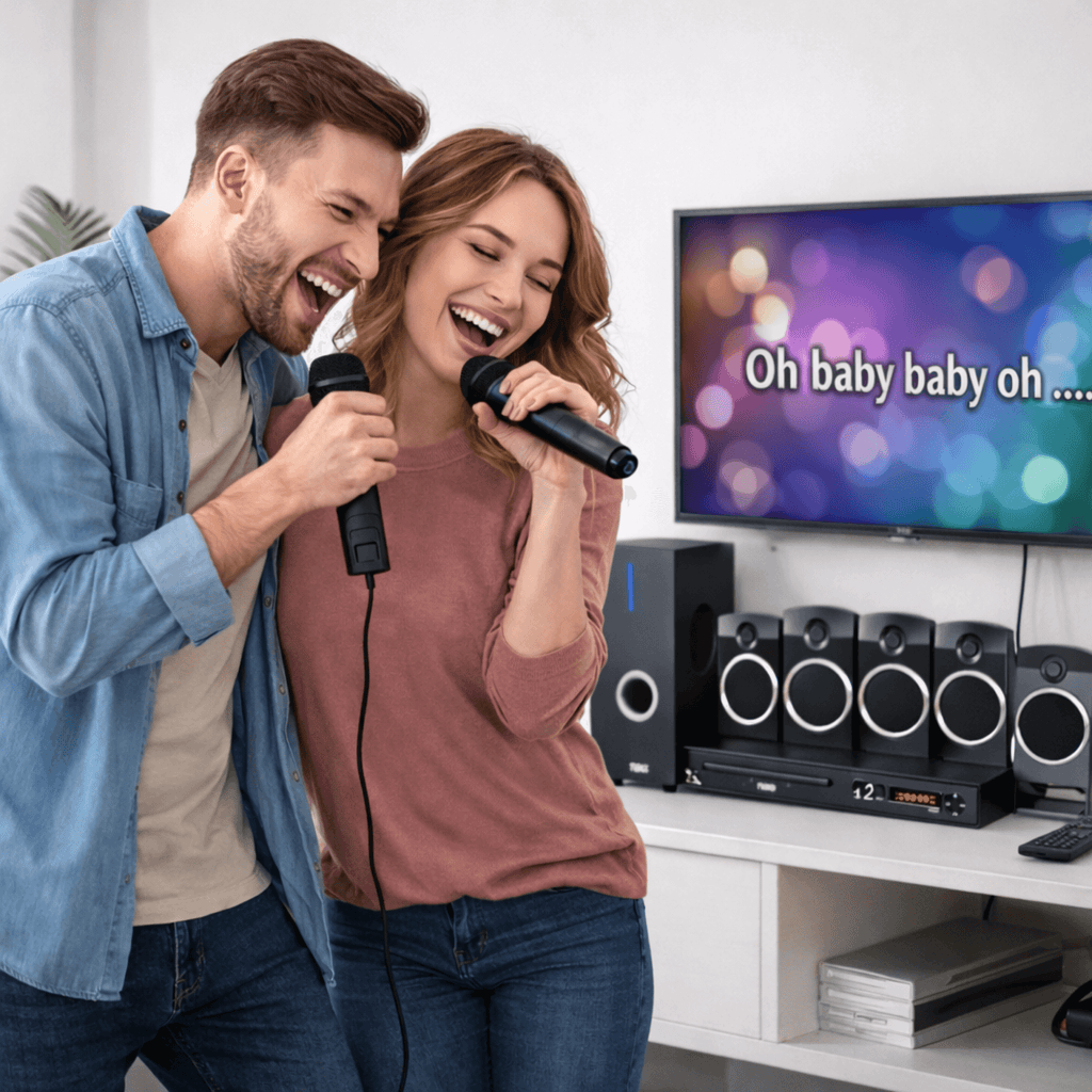 Naxa ND-859 5.1 Home Theater DVD & Karaoke System — Refurbished