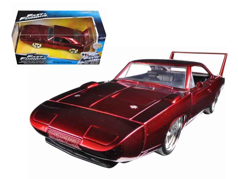 Jada Fast & Furious 7 1969 Dodge Charger Daytona, 1:24 — Red