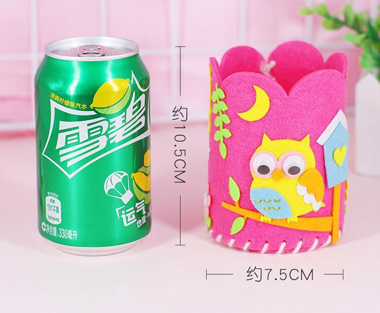 DIY Pencil Holder Craft Set, 5 Pieces