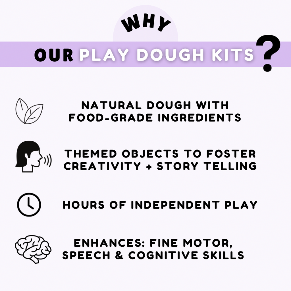 Fire Truck Play Dough Sensory Activity Kit