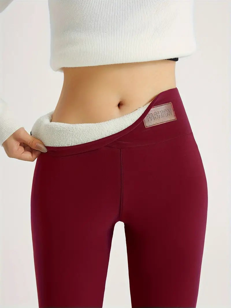 High-Waisted Warm Leggings