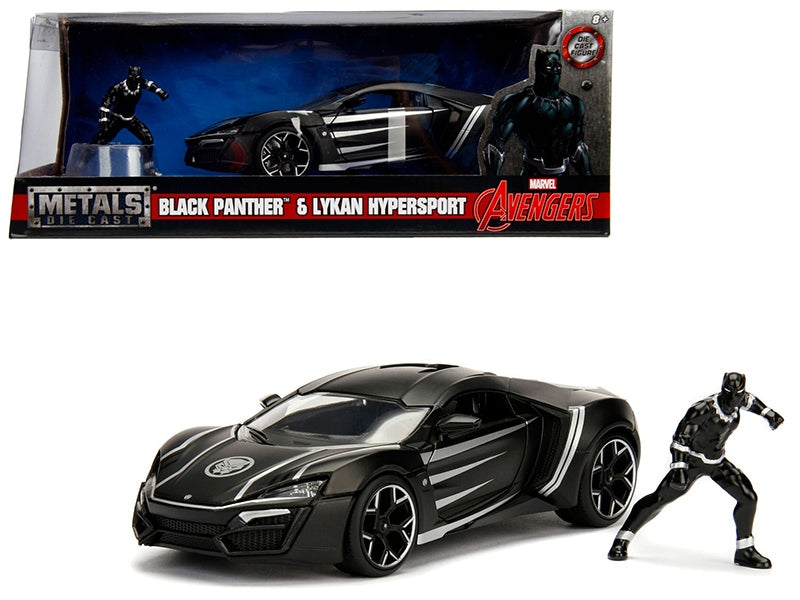 Jada Marvel Black Panther & Lykan HyperSport – 1:24