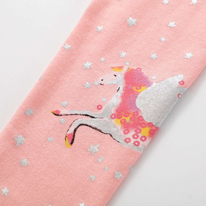 Girls’ Cotton Leggings