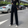 Women's Plus Size Straight-Leg High-Waist Pants