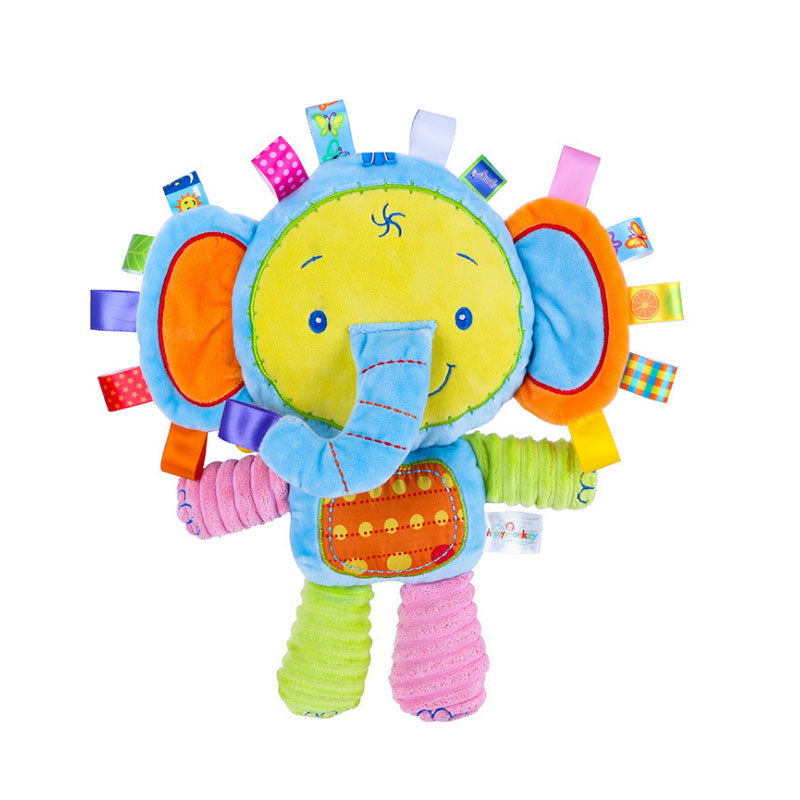 Happy Monkey Plush Baby Rattle