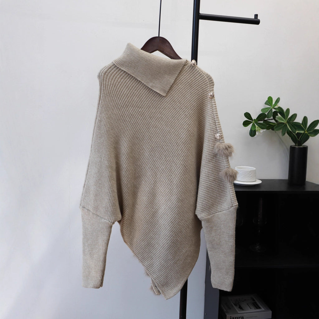Relaxed Turtleneck Sweater