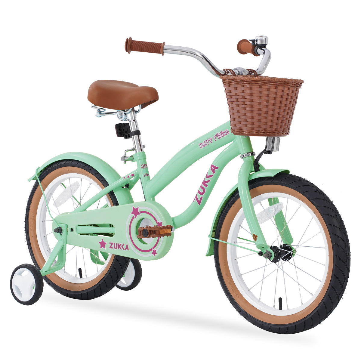 16-Inch Girls’ Bike with Training Wheels