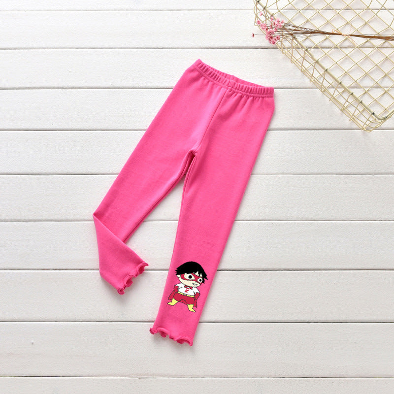 Ryan Toys Review Ruffle-Trim Leggings