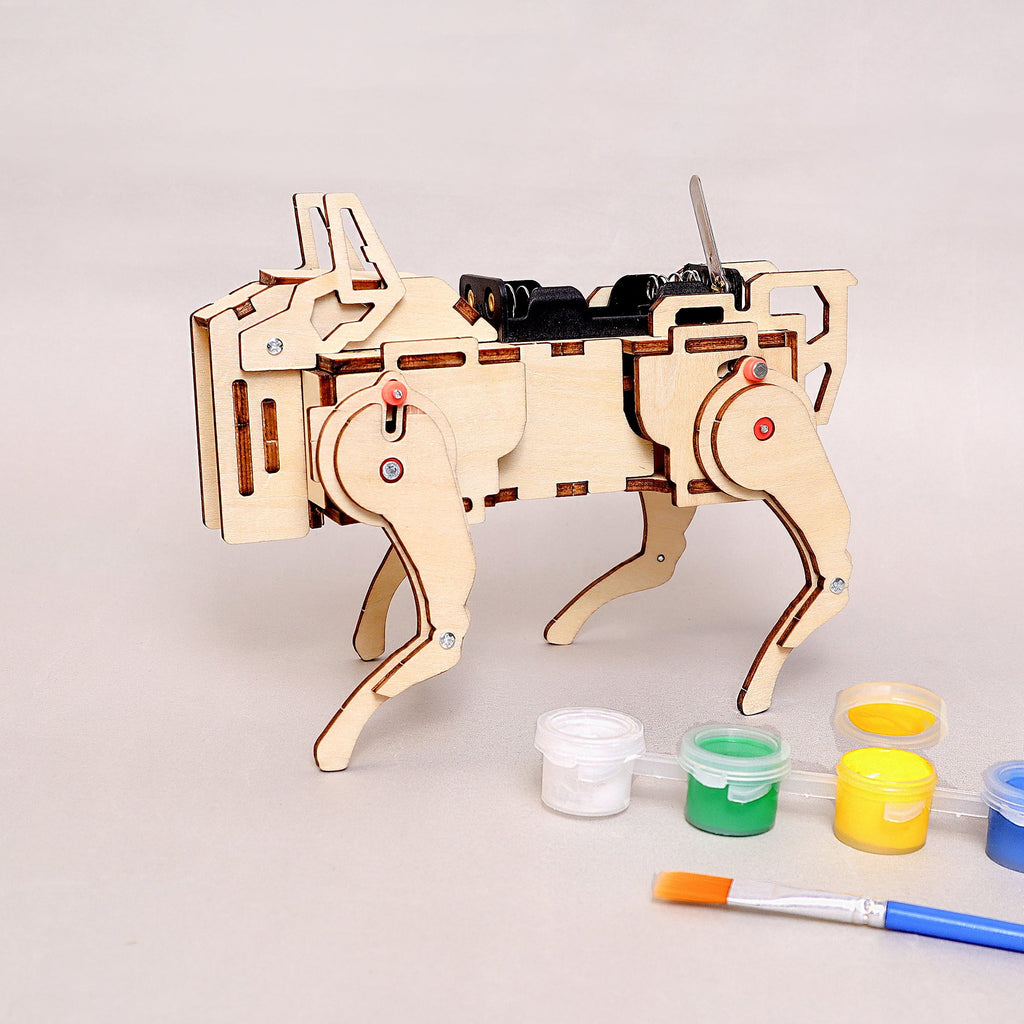 Sound-Activated DIY Robot Dog STEM Kit