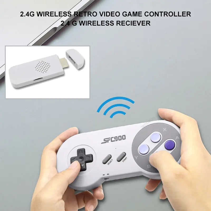 HDMI Retro Game Console — 1,500 Built-In Games