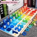 Wooden Counting & Fishing Math Game for Toddlers