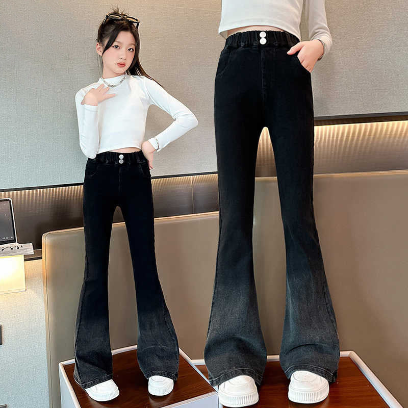 Girls’ Wide-Leg Jeans