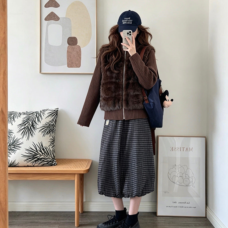 Women's Collared Long Cardigan