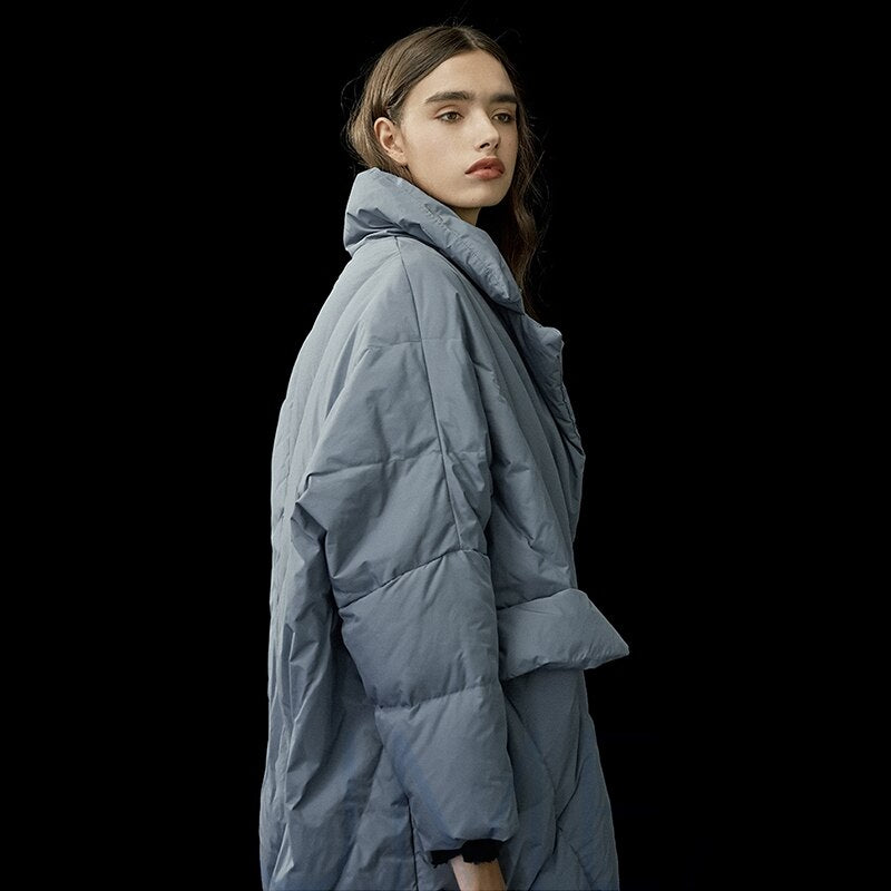 Women's Plus Size Oversized Long Down Coat