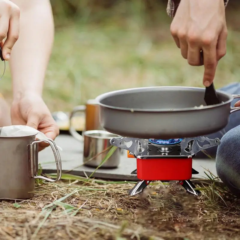 Foldable Windproof Backpacking Gas Stove