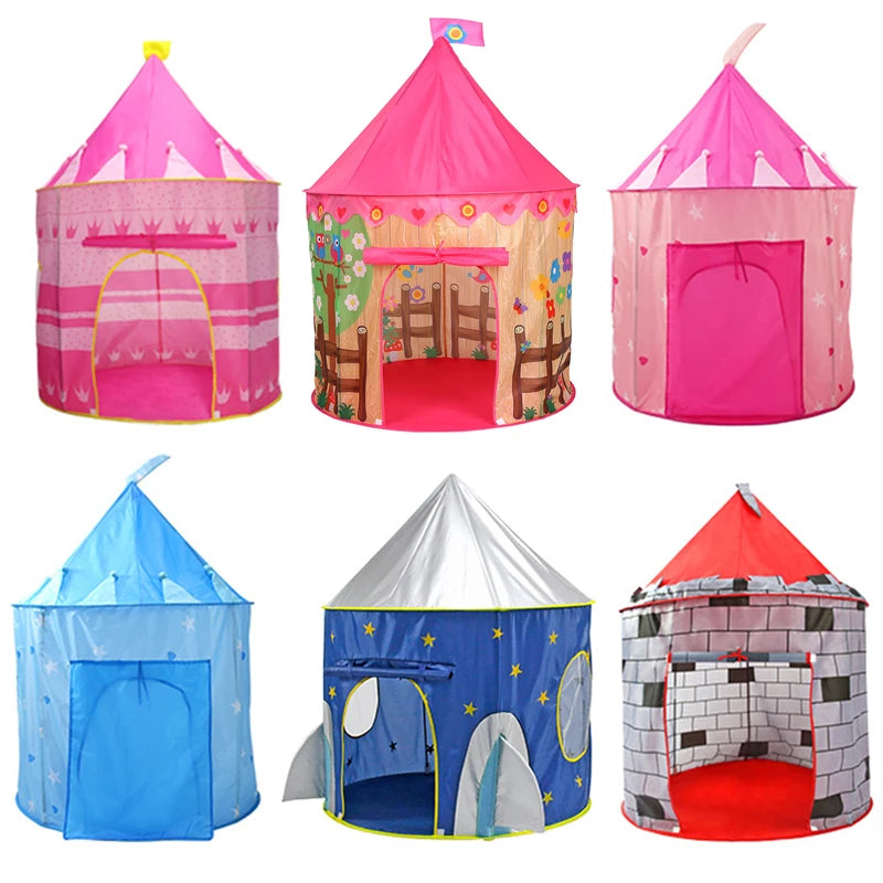 Kids’ Space Play Tent with Ball-Pool Area