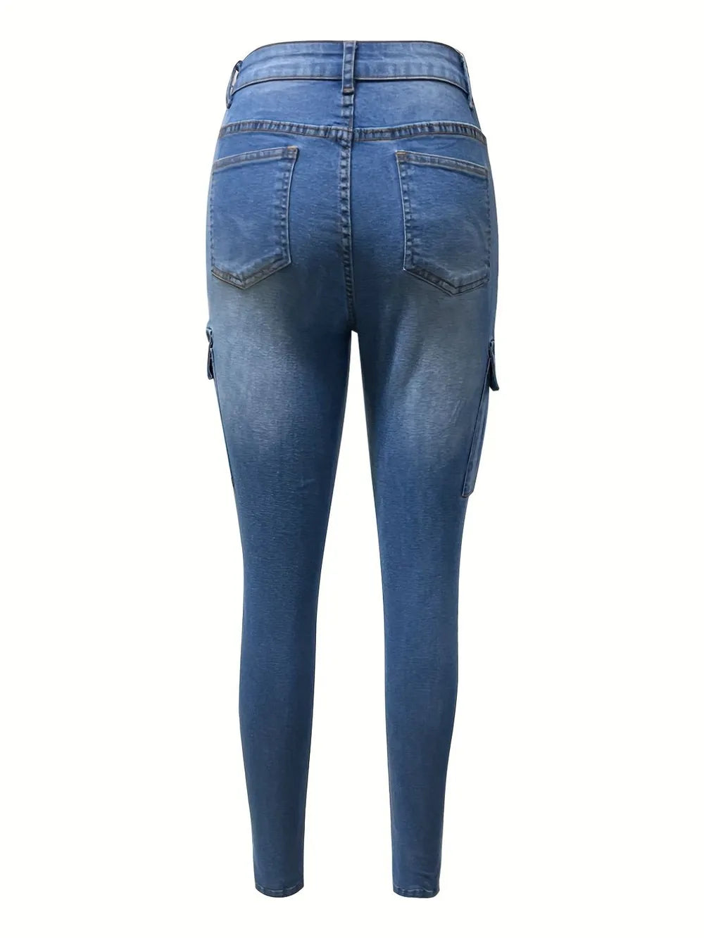 Stretch Skinny Jeans with Pockets