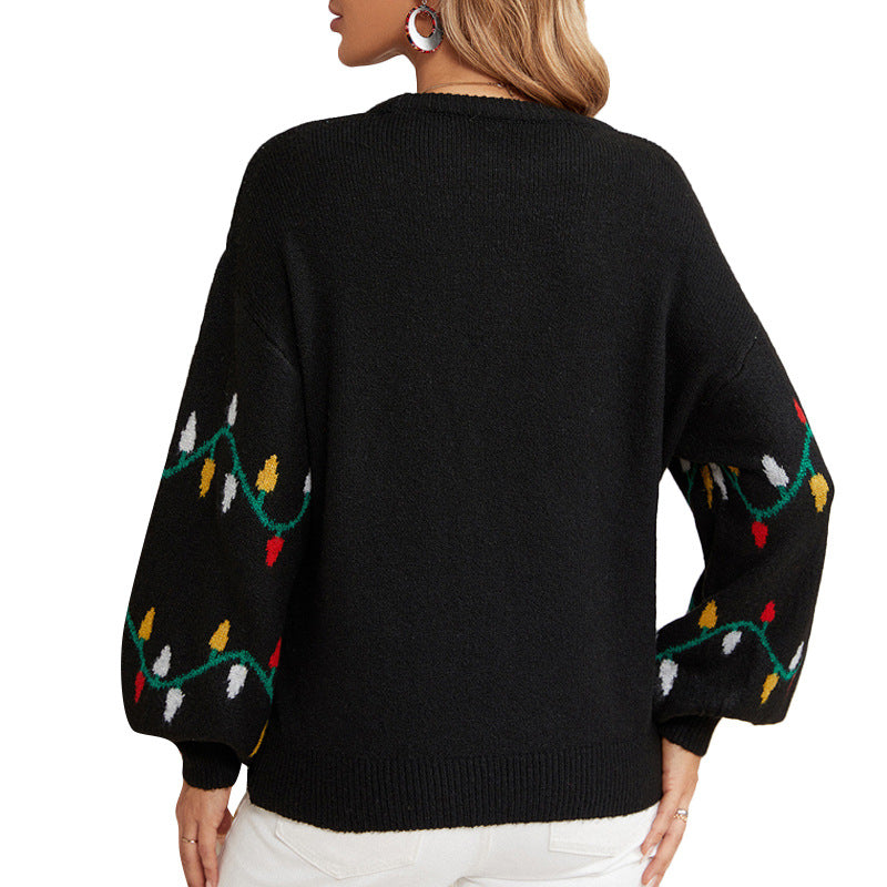 Relaxed Christmas Crewneck Sweater